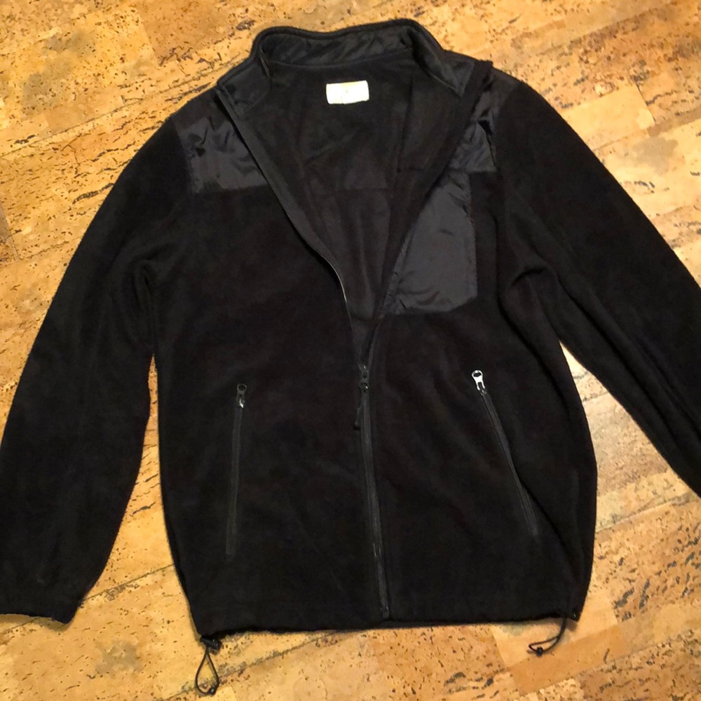 Black Ocean and Coast Jacket, Size Medium